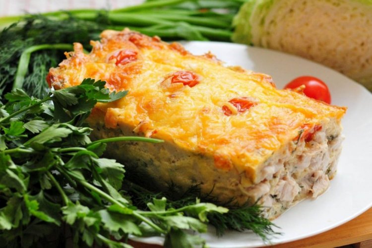 Chicken Fillet and Milk Bake