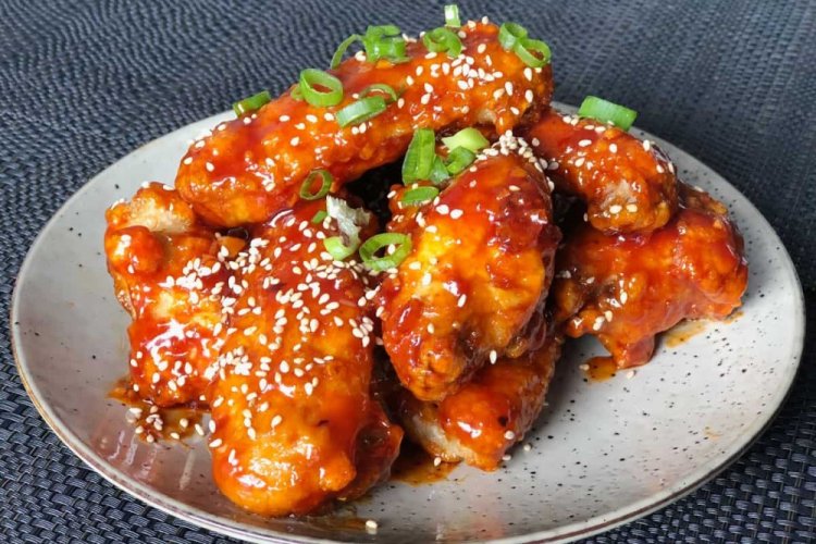 Chicken Wings in Sweet and Sour Sauce