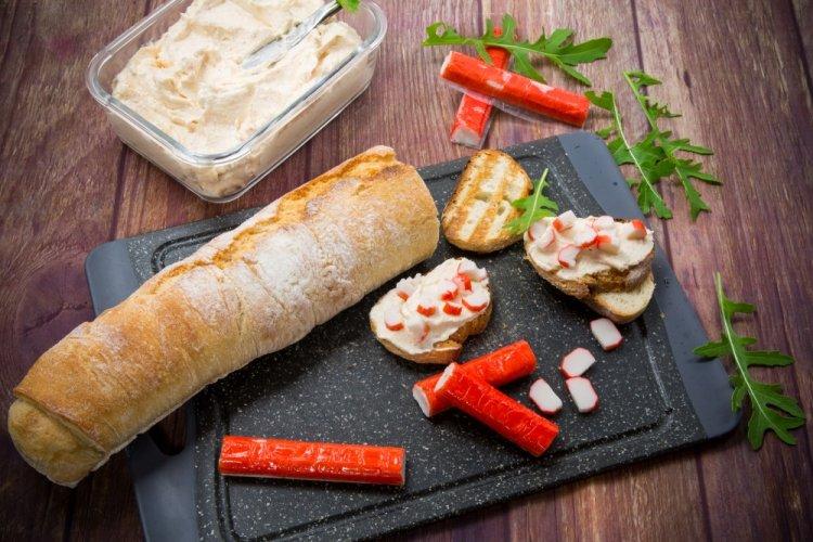Crab Stick Pâté with Egg
