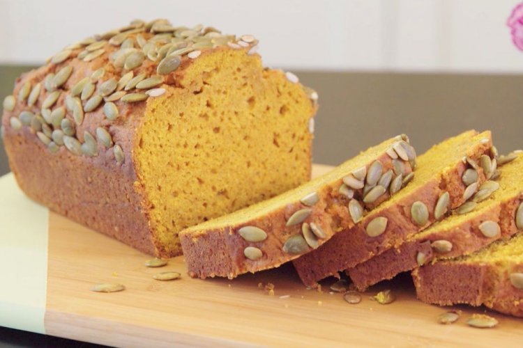 Gluten-Free Pumpkin Bread with Coconut Flour