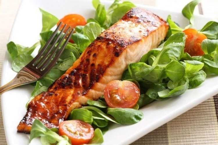 Baked Salmon in Ginger Marinade