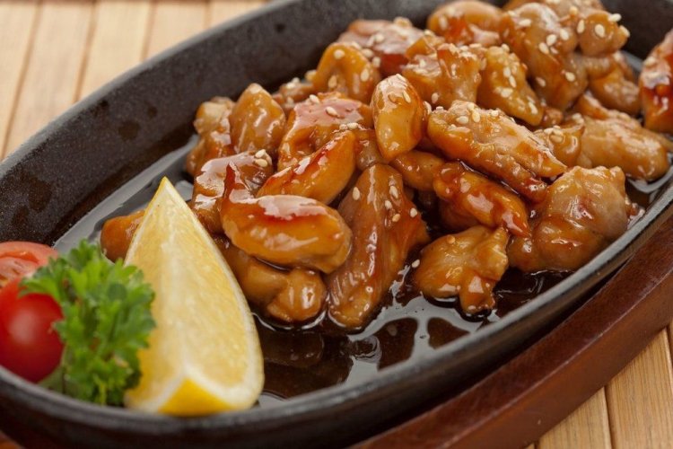 Chicken in Ginger Sauce