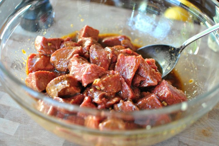 Ginger Marinade for Shashlik