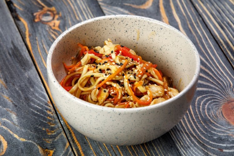 Udon Noodles with Ginger