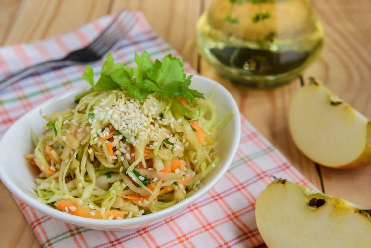 Cabbage and Apple Salad