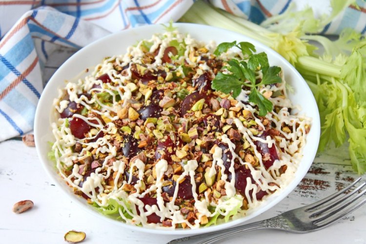 Chicken Salad with Pistachios