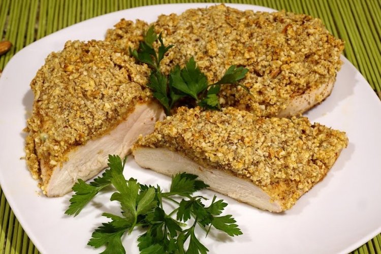 Chicken Fillet in Pistachio Breading
