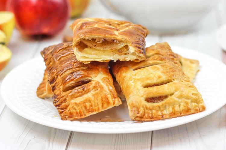 Hojaldres de manzana
