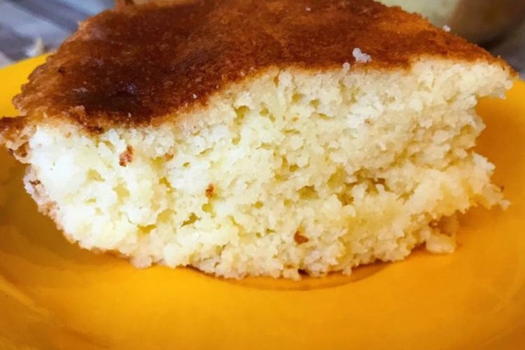 Mannik con nueces y leche