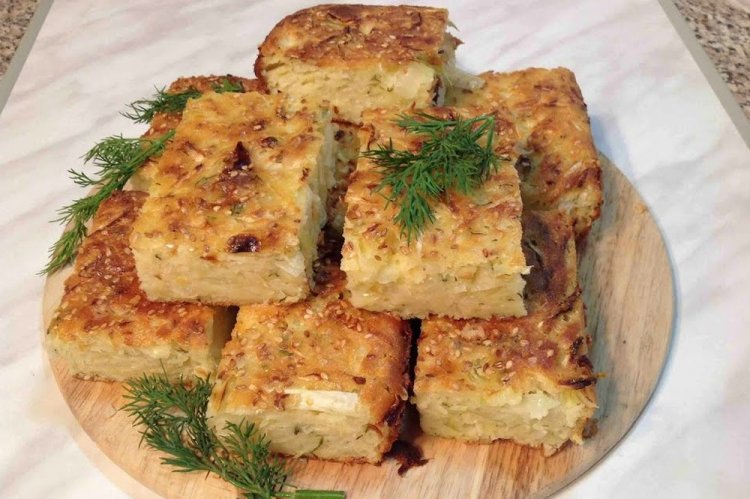 Mannik de col con kéfir