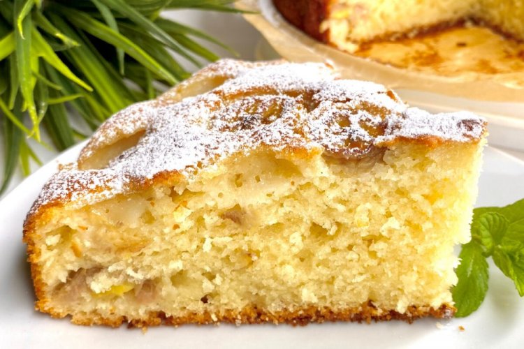 Mannik de plátano con kéfir