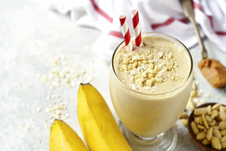 Batido de cacahuete