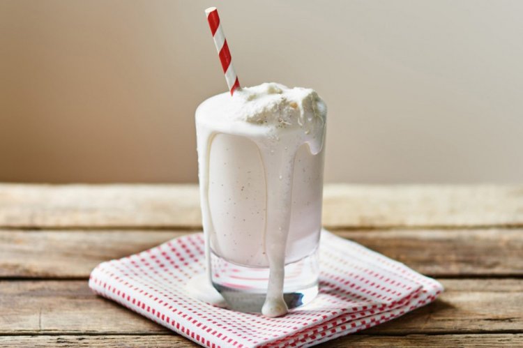 Batido con leche condensada