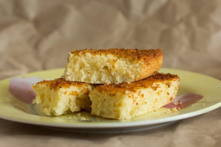 Mannik con requesón y crema agria