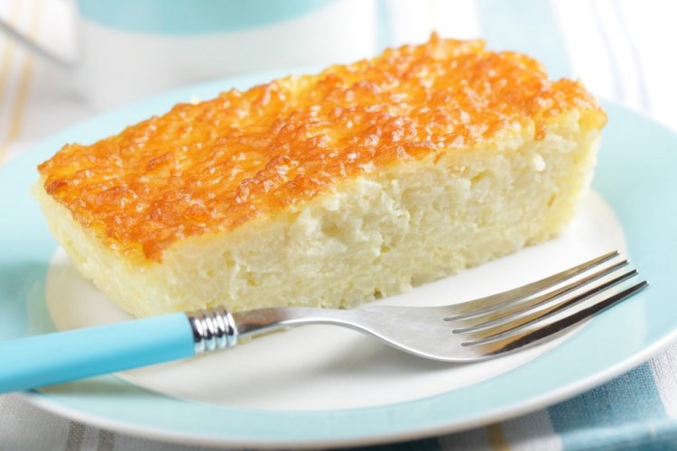 Pudín de arroz con leche