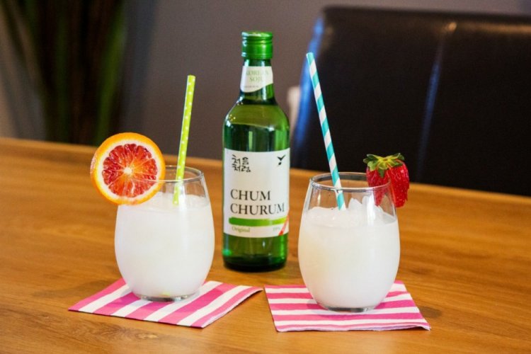 Cóctel Cremoso con Soju