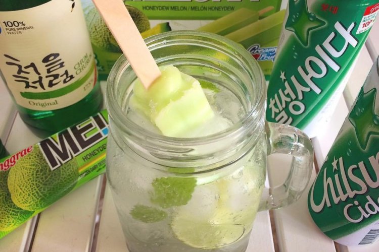 Soju con Helado