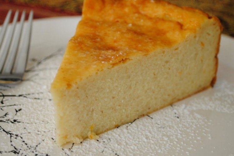 Ricotta Bake with Cornstarch