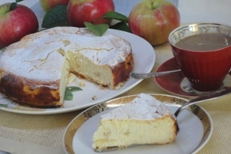Ricotta Bake with Apples