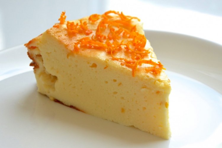Ricotta Bake with Semolina and Orange