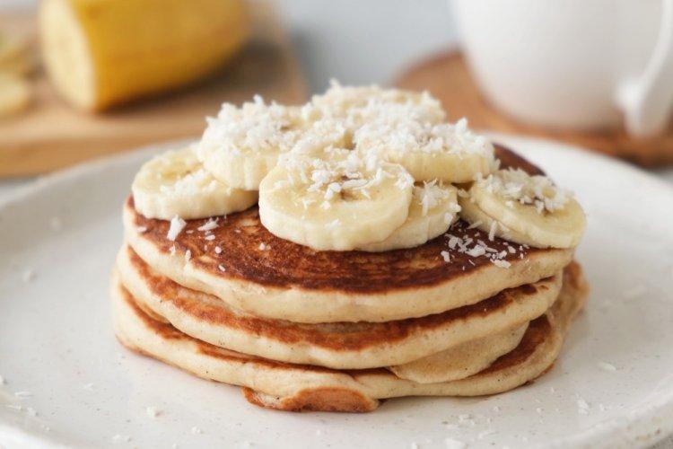 Rice Flour and Banana Pancakes