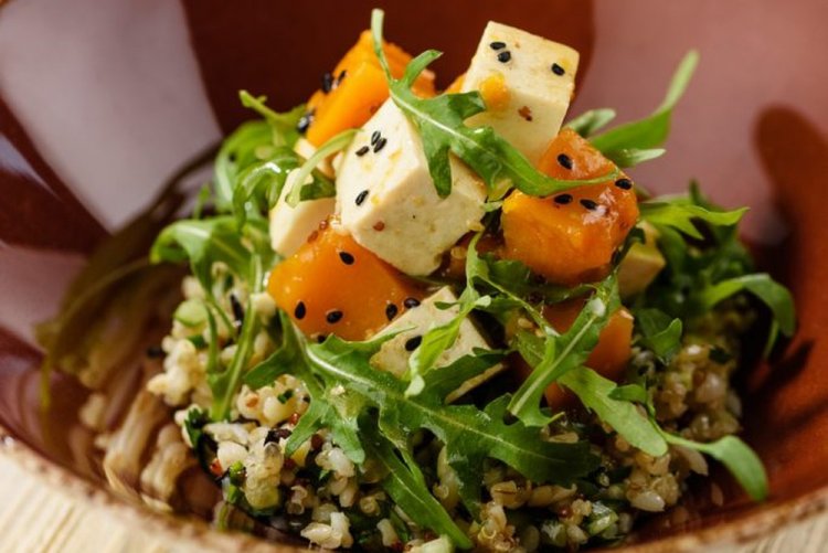 Pumpkin and Bulgur Salad