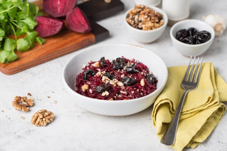 Beetroot and Prune Salad