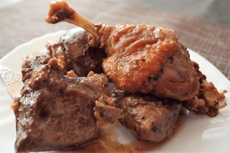 Braised Duck in an Afghan Kazan