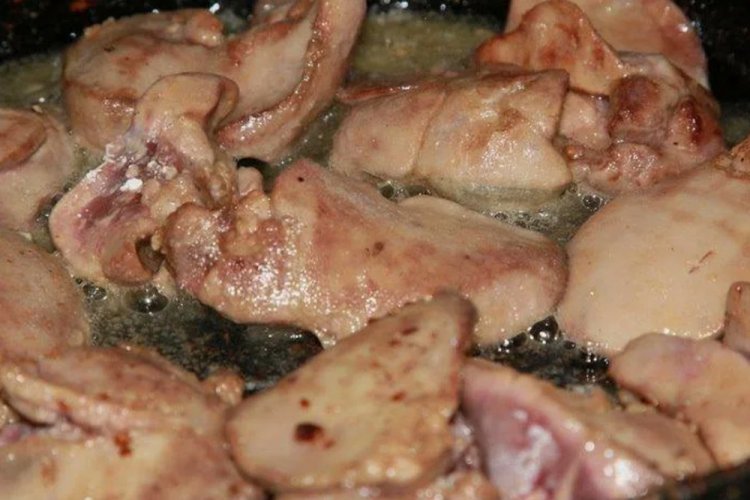 Fried Trout Liver