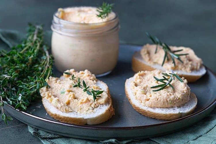 Egg Pâté with Trout Liver