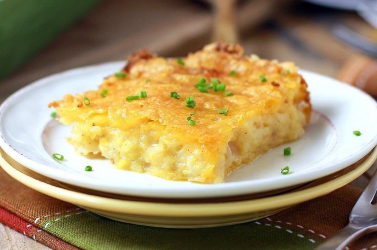 Cheesy Keto Casserole with Garlic