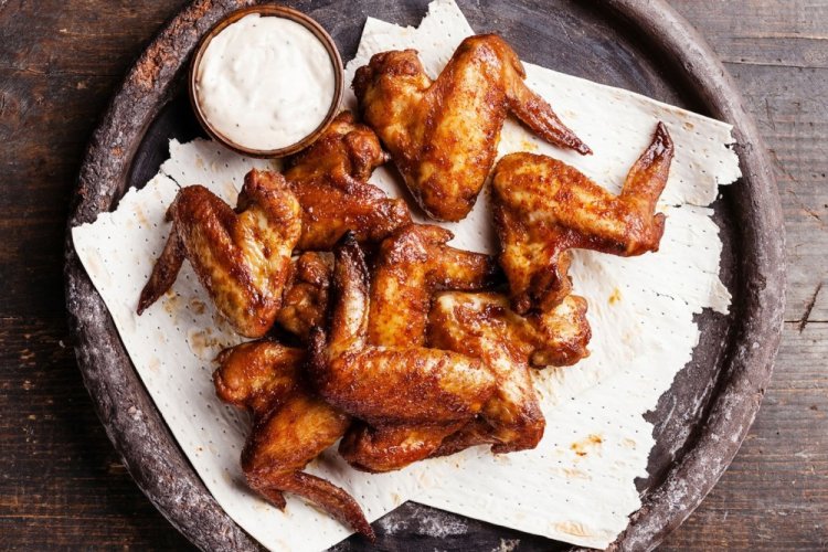 Baked Chicken Wings with Spices