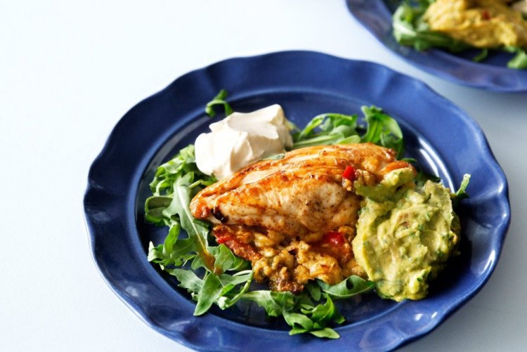 Chicken Fillet with Guacamole