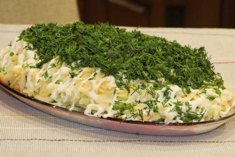 Herring Under a Green Fur Coat