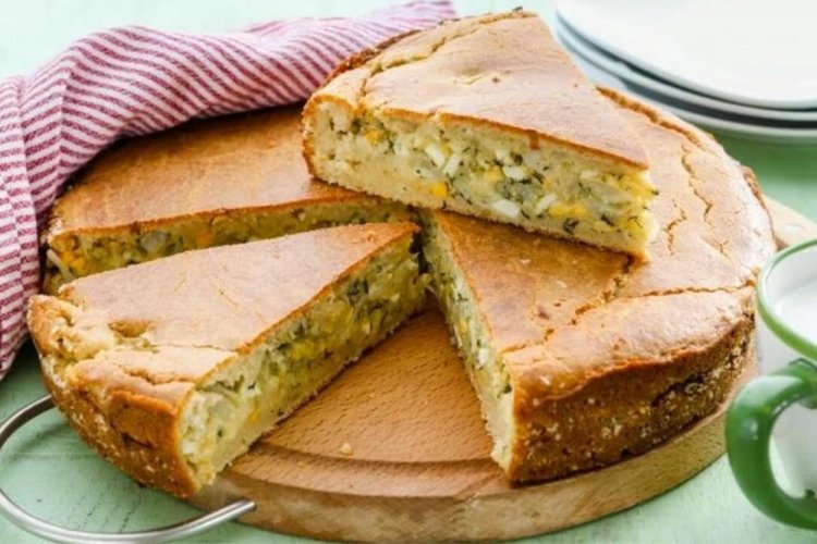 Keto Pour-Over Cabbage Pie