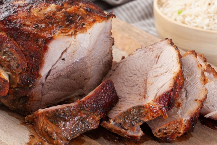 Glazed Baked Pork Shoulder