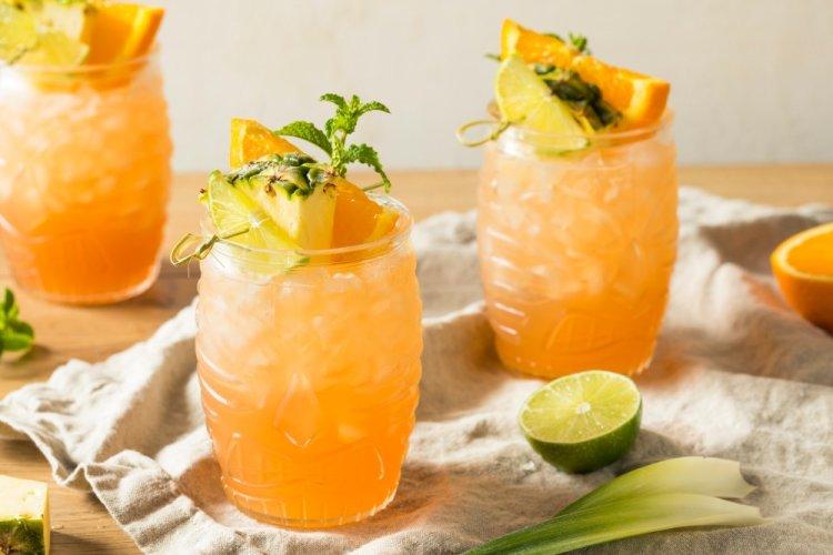 Mai Tai with Orange Syrup