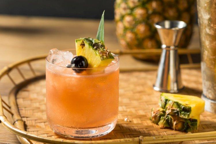 Mai Tai with Nut Liqueur