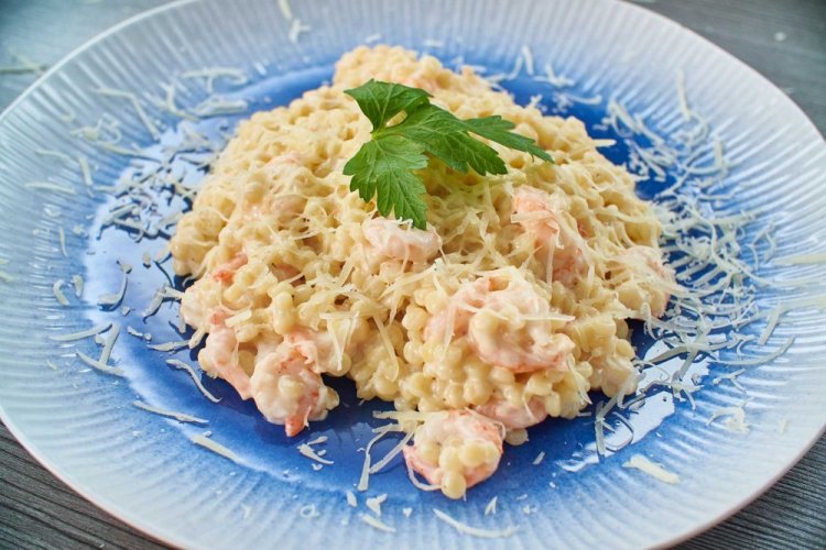 Ptitiim with Shrimp