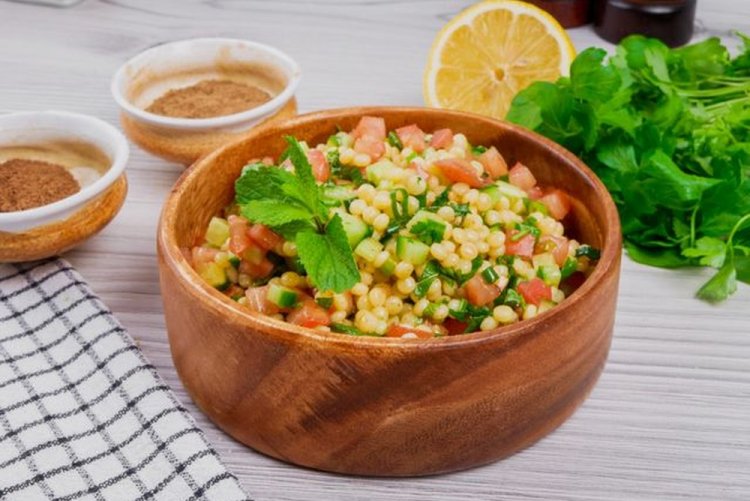 Tabbouleh with Ptitiim