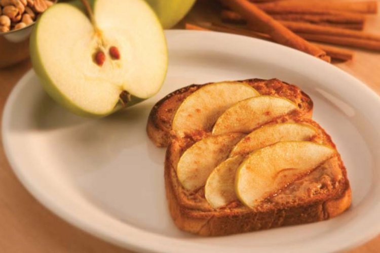 Lentil Sandwiches with Apples