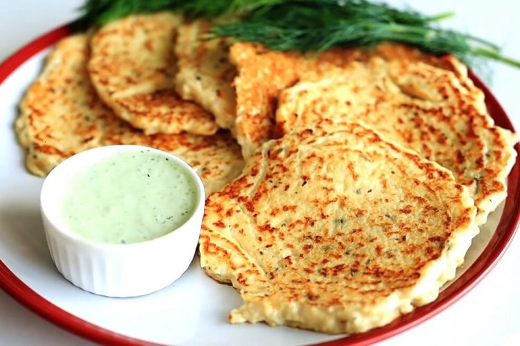 Blinis de pollo