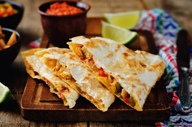 Quesadillas y burritos