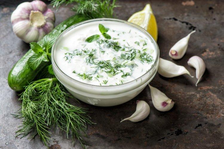 Tzatziki Sauce from Greek Yogurt