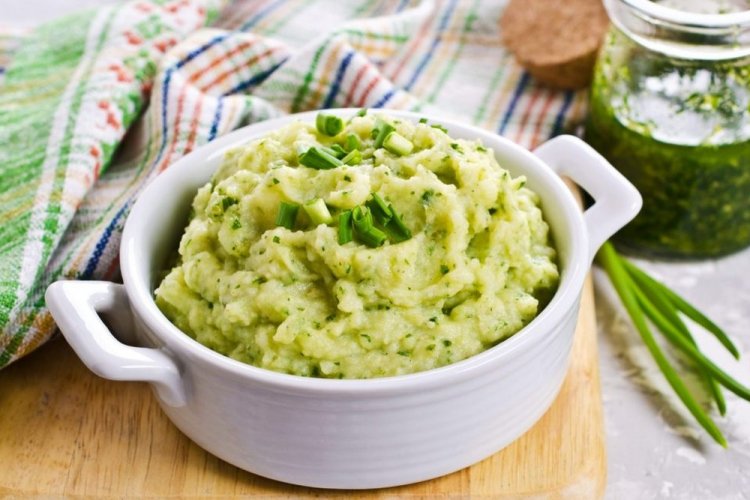 Mashed Potatoes with Watercress