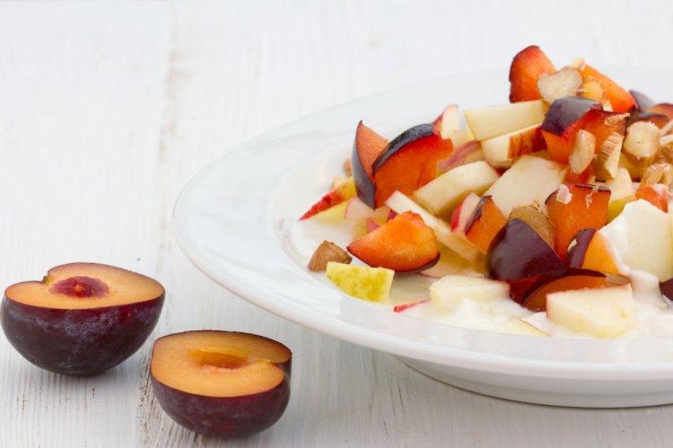 Fruit Salad with Greek Yogurt