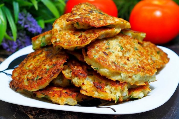 Lenten Potato Pancakes with Oatmeal