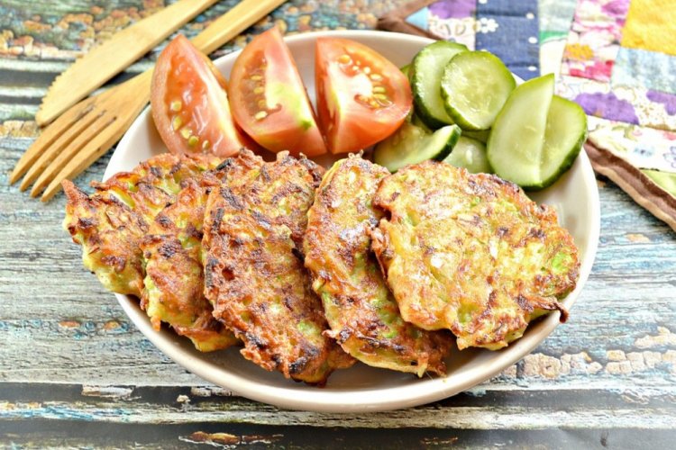 Lenten Potato and Zucchini Pancakes