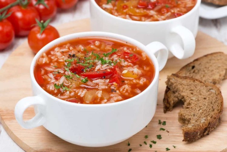 Vegetable Soup with Rice
