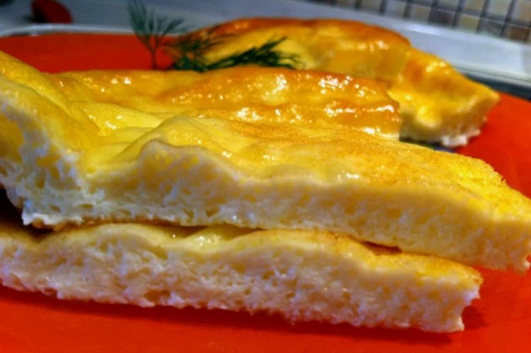Omelet from Egg Powder